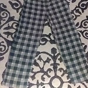 Plaid pajama pants